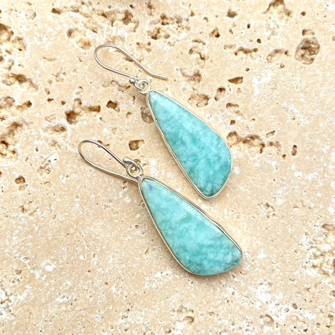 Amazonite Earrings - Grace