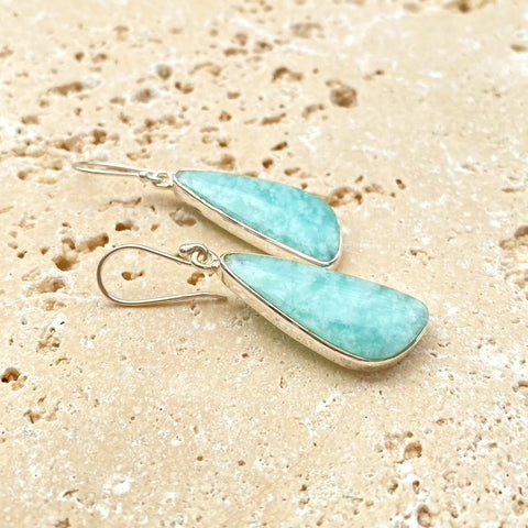 Amazonite Earrings - Grace