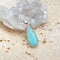 Amazonite Teardrop Earring & Pendant Set - Melita