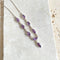 Amethyst Marquise Necklace - Grace