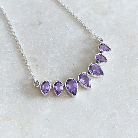 Amethyst Necklace -Kyra