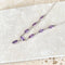 Amethyst Marquise Necklace - Grace