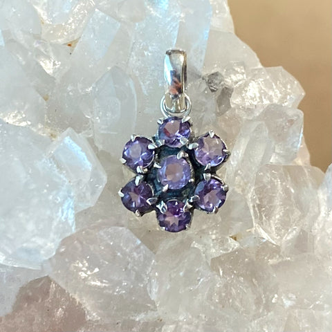 Amethyst Pendant - Fiore