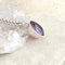 Amethyst Large Oval Pendant - Grace