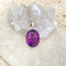 Amethyst Large Oval Pendant - Grace