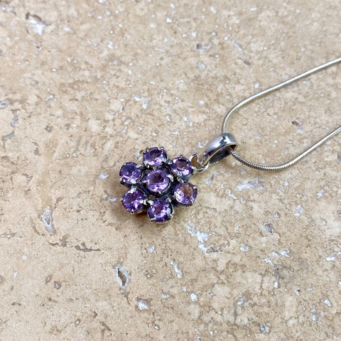 Amethyst Pendant - Fiore