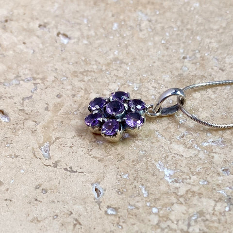 Amethyst Pendant - Fiore