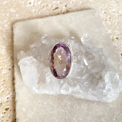 Ametrine Large Oval Ring
