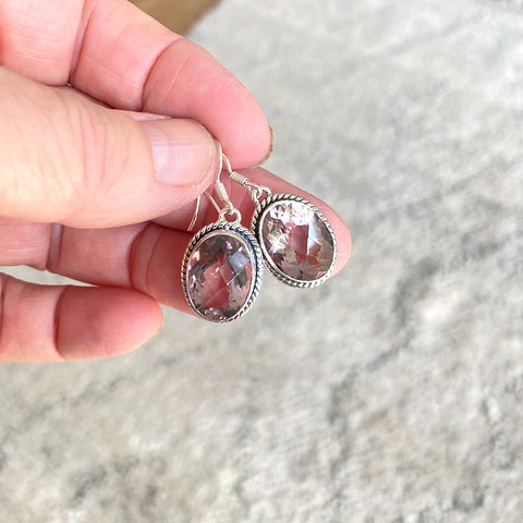 Ametrine Oval Earrings