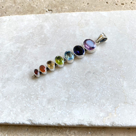 Seven Chakra Pendant