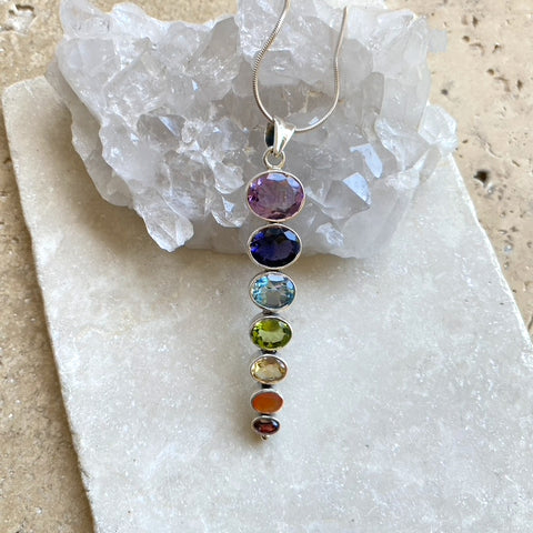 Seven Chakra Pendant