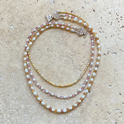 Opal, Topaz & Citrine Beads