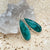 Emerald Quartz Earrings - Grace