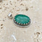 Emerald Quartz Oval Pendant - Anjali