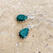 Emerald Quartz Earrings - Melita