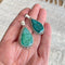Emerald Green Quartz Teardrop Astrid Pendant