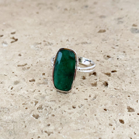 Emerald Quartz Ring - Solange