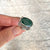 Emerald Green Quartz Oval Ring - Kumari