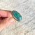 Emerald Green Quartz Oval Ring - Jyoti