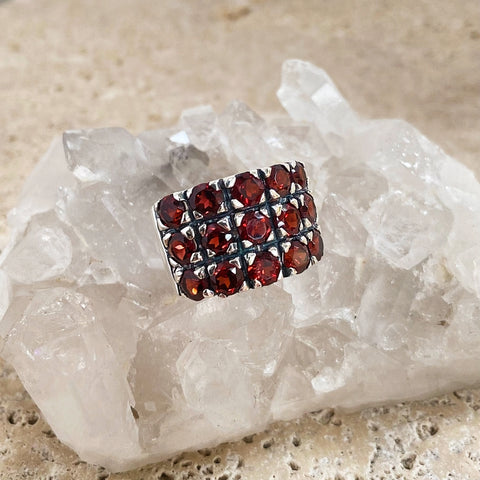 Garnet Ring - Zoe