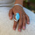 Larimar Marquise Ring - Catalaya