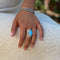 Larimar Oval Ring - Omana