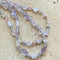 Kunzite, Topaz & Amethyst Double Stand Beads