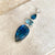 Labradorite, Aquamarine & Topaz Pendant