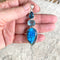 Labradorite, Aquamarine & Topaz Pendant