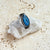Labradorite Large Marquise Devani Ring