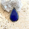 Lapis Lazuli Teardrop Pendant - Noir