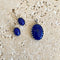 Lapis Pendant & Earring Set - Lace