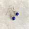 Lapis Lazuli Small Round Earrings - Jyn