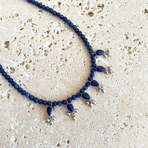 Lapis Lazuli Beaded Necklace