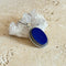 Lapis Lazuli Large Oval Pendant - Tulsi