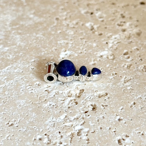 Lapis Lazuli Pendant - Trio
