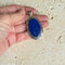 Lapis Lazuli Oval Pendant - Navajo