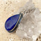 Lapis Lazuli Teardrop Pendant - Noir