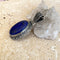 Lapis Lazuli Large Oval Pendant - Samarqand