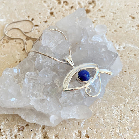 Lapis Lazuli Pendant - Eye of Horus