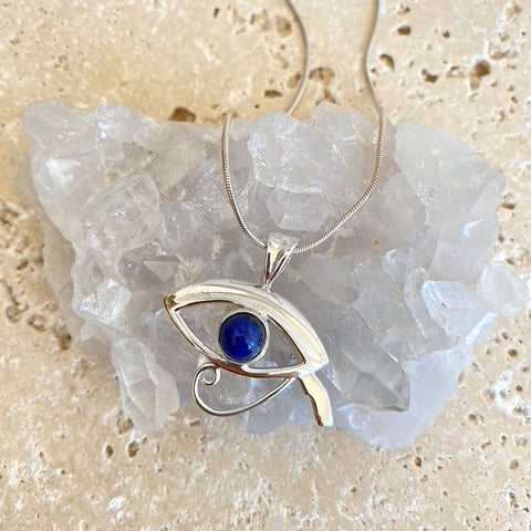 Lapis Lazuli Pendant - Eye of Horus