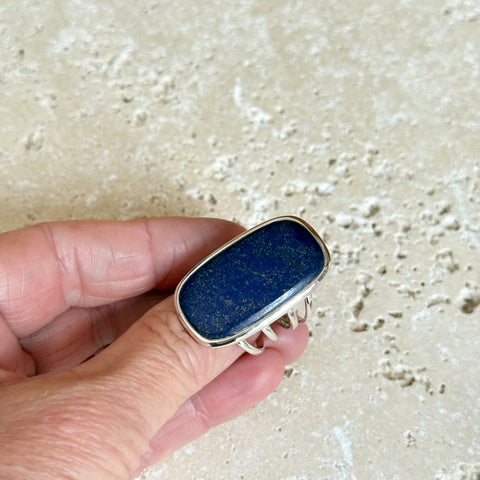 Lapis Lazuli Ring - Lila