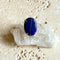 Lapis Lazuli Oval Ring - Nadia