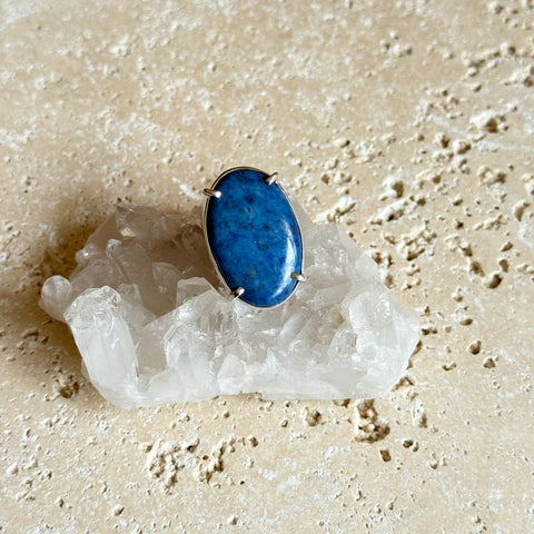 Lapis Lazuli Oval Ring - Nadia