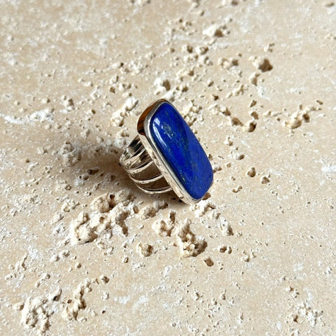 Lapis Lazuli Ring - Lila