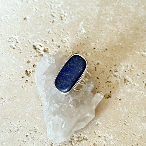 Lapis Lazuli Ring - Lila