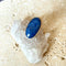 Lapis Lazuli Oval Ring - Lila