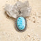 Larimar Oval Pendant - Mishka