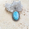 Larimar Oval Pendant - Mishka