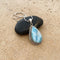 Larimar Teardrop Pendant - Tulsi